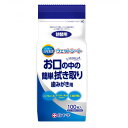 白十字 口内清潔ウエットシート 替 100枚 843340(4)