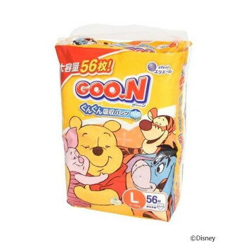 グーンパンツ まっさらさら通気 L 男女共用 56枚入 ×1個 505-842920-00