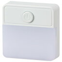 OHM LEDスイッチ式ナイトライト NIT-ALA6PSQ-WN