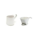 ZEROJAPAN(ゼロジャパン) ドリッパー&カフェマグセット WH/WH DMZ-15