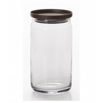 アデリア スタックキャニスター L (チョコ) M-6249