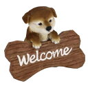 ドッグオーナメント 秋田犬 welcomeサイン 14231