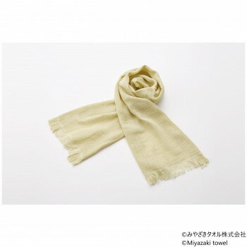 みやざきタオル 今治マフラー シーズン 160cm×34cm No.11 サンド みやざきタオル 今治マフラー シーズン 160cm×34cm No.11 サンド