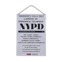 マーキュリーティンサイン NYPD ME011280