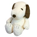 PEANUTS SNOOPY HUGHUG スヌーピー 2L モカ 077448-15