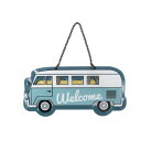 ティンWELCOMEサイン ワゴン DE051840