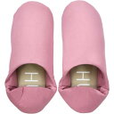 HUG バブーシュスリッパ ポーチ付き PINK A565PK