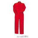 クレヒフク 綿ツナギ レッド SS 111