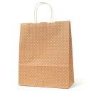 自動手提袋 HBT 水玉 ピンク 50枚 XZK00893