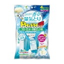 ドライ&ドライUP クローゼット・洋服ダンス用 ホワイトアロマソープの香り 4シート 221282