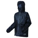 喜多 スーパーライトレインウェア 超軽量 3L(XL) ブラック No1710