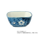 染付梅小紋 角小鉢 700618