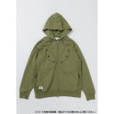 桑和 2605-04 長袖パーカー Mサイズ オリーブ(111) BEAMS DESIGN