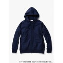 桑和 B2805-04 長袖パーカー 3Lサイズ ネイビー(1)