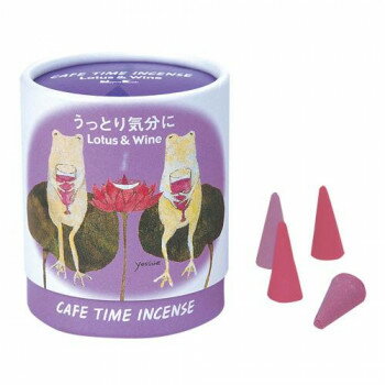 日本香堂 カフェタイムインセンス うっとり気分に コーン10個入 33302 日本香堂 カフェタイムインセンス うっとり気分に コーン10個入 33302