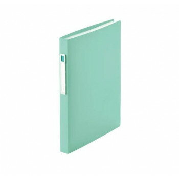 LIHIT LAB.(リヒトラブ)　noie-style　クリヤーブック　A4　S型(タテ型)　40ポケット　ライトグリーン　N-7679-19