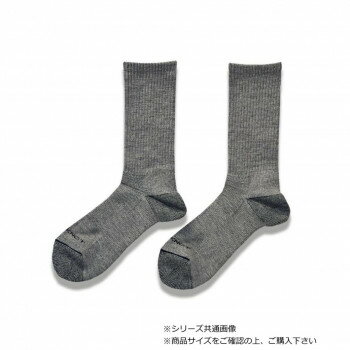 ハヤブサ レイヤーテック ミドルソックス 先丸 チャコール 26 Y5145-26-93