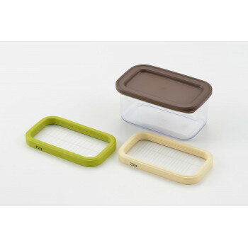 ホームベーカリー倶楽部　シール蓋で保存ができるバターカッター SJ3324