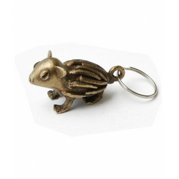 東京かんかん 真鍮ハリネズミ キーホルダー AFHH-289