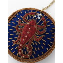 東京かんかん ザリ刺繍チャーム SCORPIO(さそり座) M21-2143H