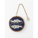 東京かんかん ザリ刺繍チャーム PISCES(うお座) M21-2143L
