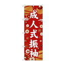 ☆G_のぼり GNB-6372 成人式振袖 白文字