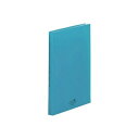 LIHIT LAB.(リヒトラブ) AQUA DROPs(アクアドロップス) クリヤーブック A4 S型(タテ型) 青緑 N-5001-28