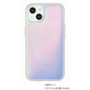 IIIIfitClear Premium iPhone15/14Plus対応ケース オーロラ IFT-165AUR