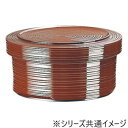 福井クラフト 5人ロクロ目飯器エビ茶:(蓋親杓子付 39171330
