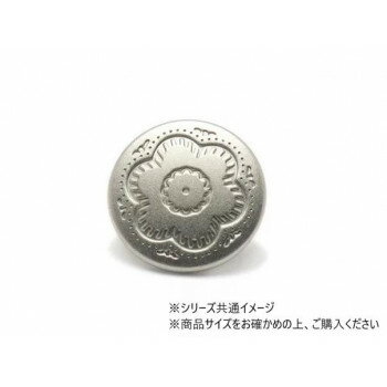 大袋 デザインホック 中 フラワー ニッケル 100ヶ PS2308-100 大袋 デザインホック 中 フラワー ニッケル 100ヶ PS2308-100