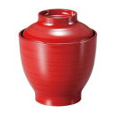 (食洗機対応)2.8宝寿箸洗碗 紅ライン(内黒) 75006710