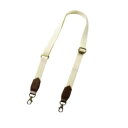 ソウヒロ joint クラフトパーツ 25mm幅本革+アクリルショルダー 702/アイボリー JTM-K506