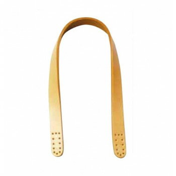 ソウヒロ joint クラフトパーツ 本革持ち手 2本手 約1.5cm幅×40cm 711/ベージュ JTM-K26