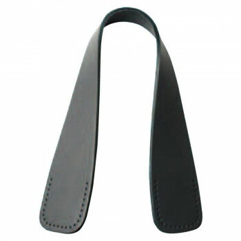 ソウヒロ joint クラフトパーツ 本革持ち手 2本手 約2-5cm幅×45cm 850/黒 JTM-K10