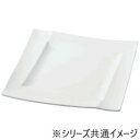 福井クラフト メラミン30.5正角折目平皿白グロス 51025090