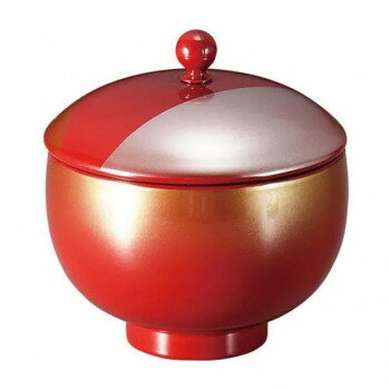 (食洗機対応)小梅椀 朱雅色紙(内黒) 30004110