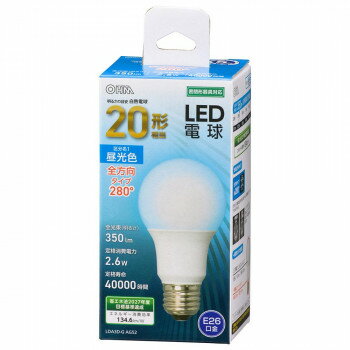 OHM LEDŵ A E26 20   LDA3D-G AG52