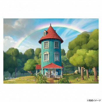 ビバリー ムーミンジグソーパズル にじとムーミンやしき 80ピース 80-041