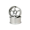 G-FORCE N-Type Drift Wheel/+8/Mat Silver GD043