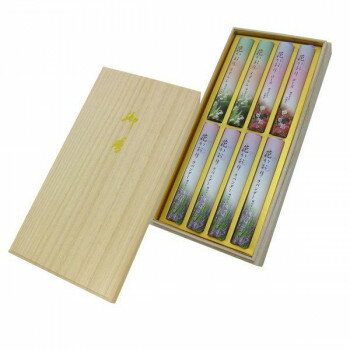 薫寿堂 花かおり アソート(微煙) 短寸8把桐箱 3000