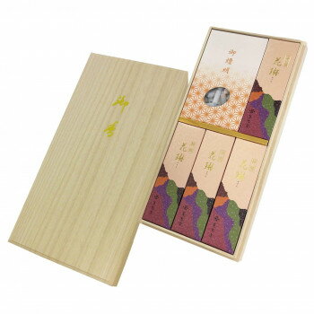 薫寿堂 特撰花琳 ミニロ-ソク2種香桐箱 3000