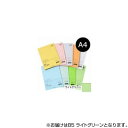 オストリッチダイヤ リッチライト 極厚カラーペーパー B5 ライトグリーン 50枚パック入 GC-B54