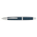 パイロット 万年筆 キャップレス 絣 ブルー 中字 FCN-2MR-KL-M