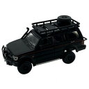 ビーエムクリエイションズ 三菱 パジェロ 2nd Gen マットブラック Jungle pack 左ハンドル 1/64スケール BM64B0043