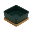 ルークラン ループ ディッシュ ピッコロ ダークグリーン ペット用品
