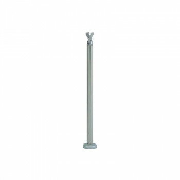 シロクマ 支柱B(ベースプレート式) シルバー ABR-703B -