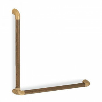 シロクマ ユニバーサル手すりL形 AG/Mオーク BR-553 -