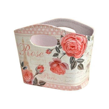 ローズ柄 バスケット HGC-916B