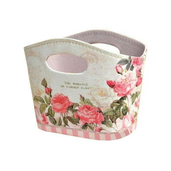 ローズ柄 バスケット HGC-916D