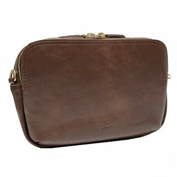 DAICO Pisoraro(ピソラロ) スムース ウォレットショルダー ブラウン PR233